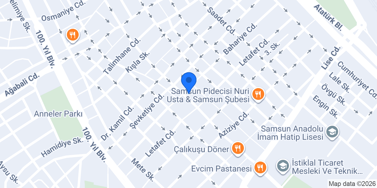 Paris Parfümeri konumu