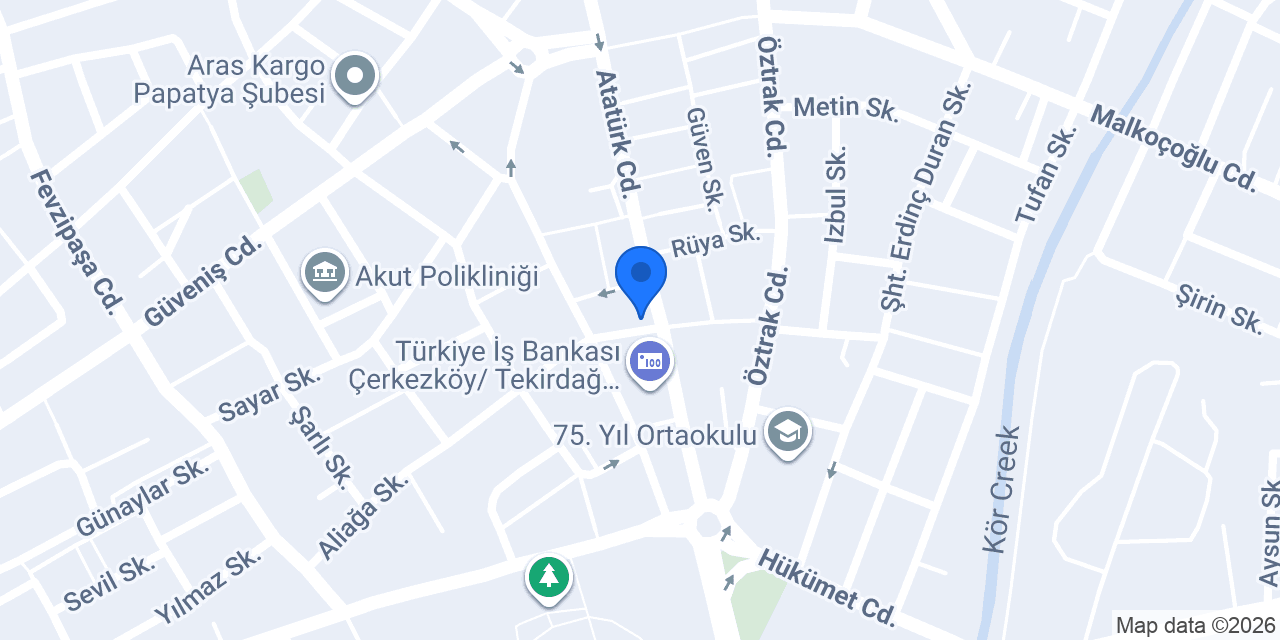 İşlek Yapı Market konumu