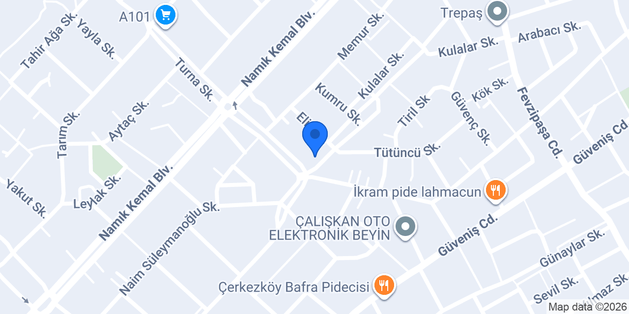 Kadir Vip Turizm konumu