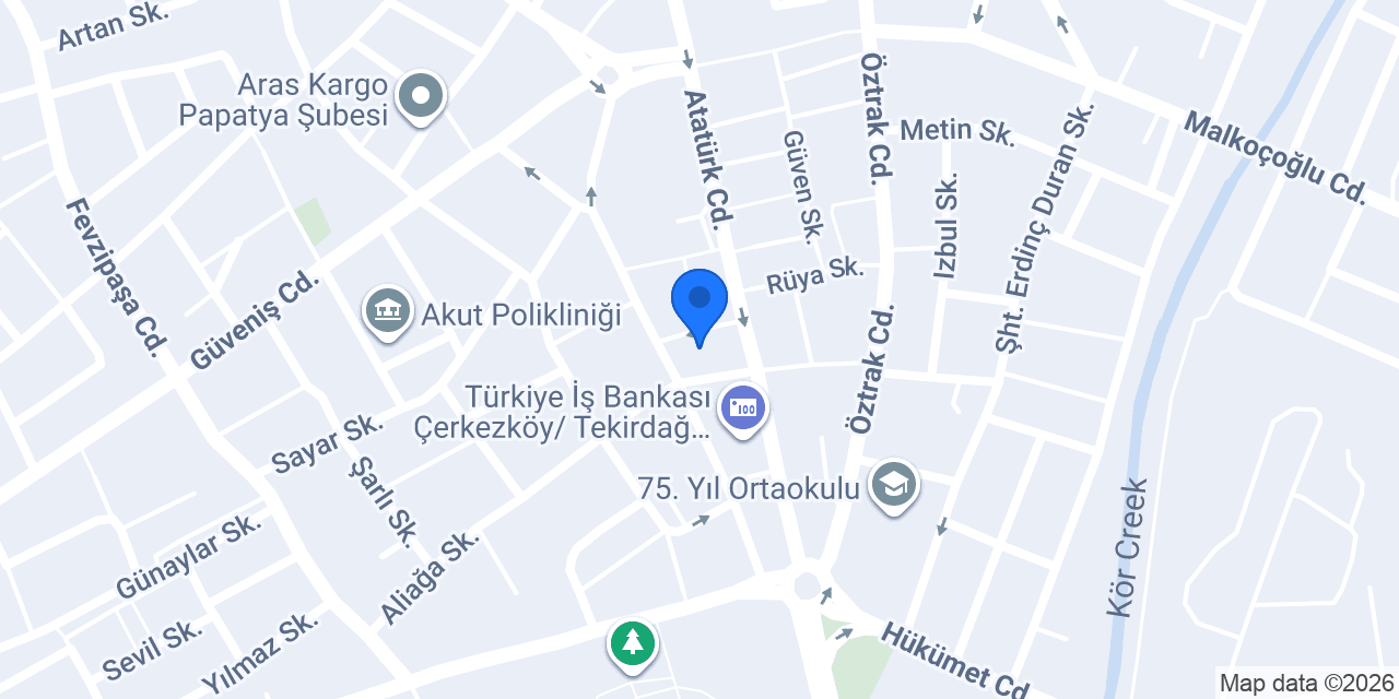 Karasu Hukuk Bürosu konumu