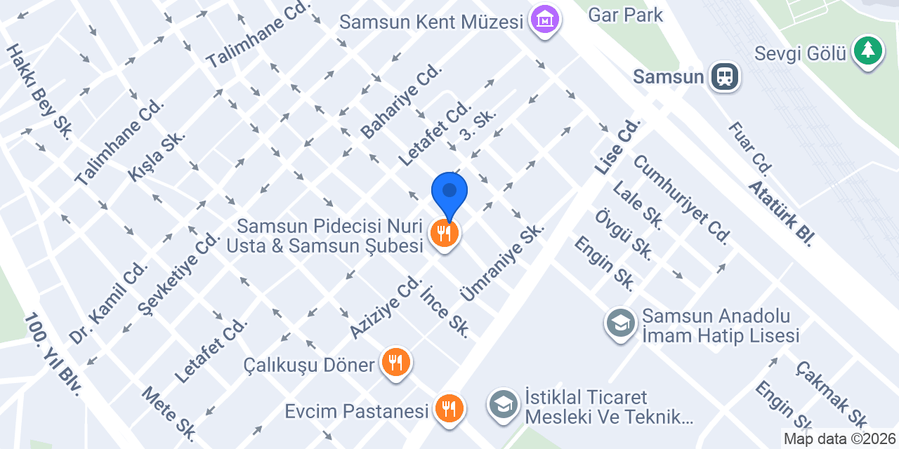 Gazi Eczanesi konumu