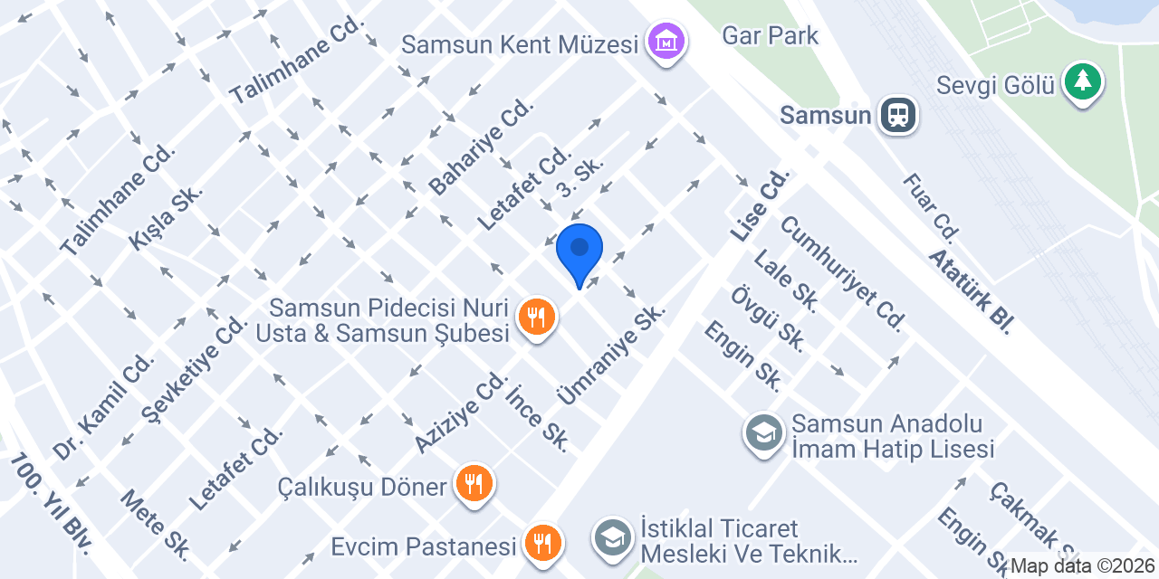 Cebeci Oto Kiralama konumu