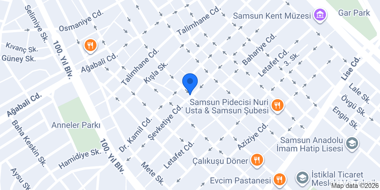 Hacı Restoran konumu