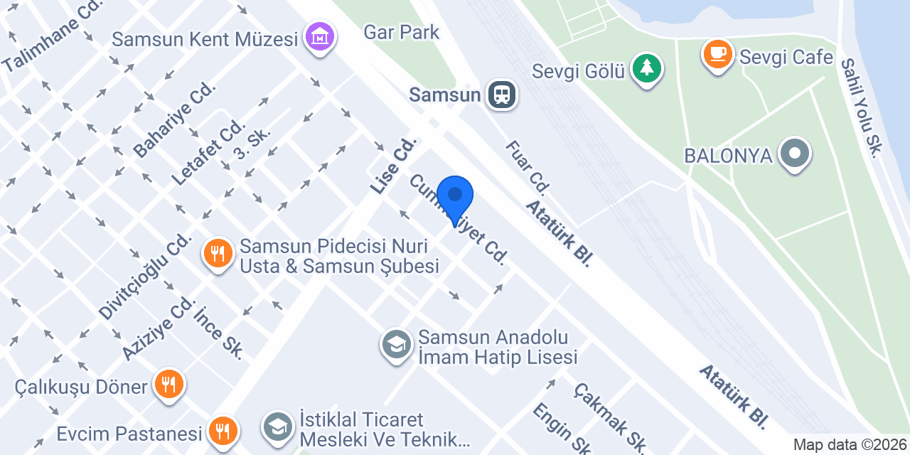 Anadolu Eczanesi konumu