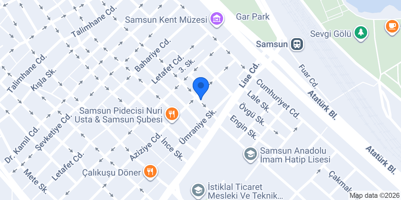 Samet Reklam konumu