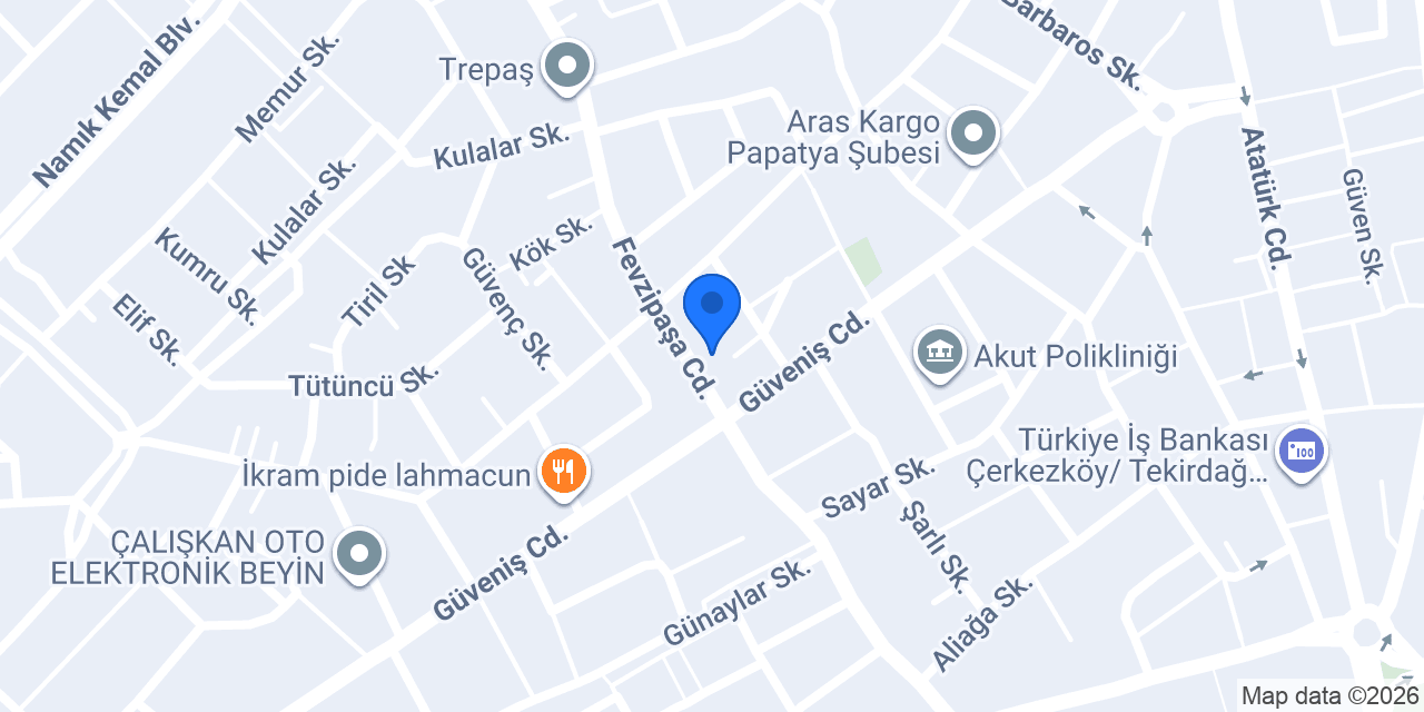 SAKARYA DONERCISI konumu