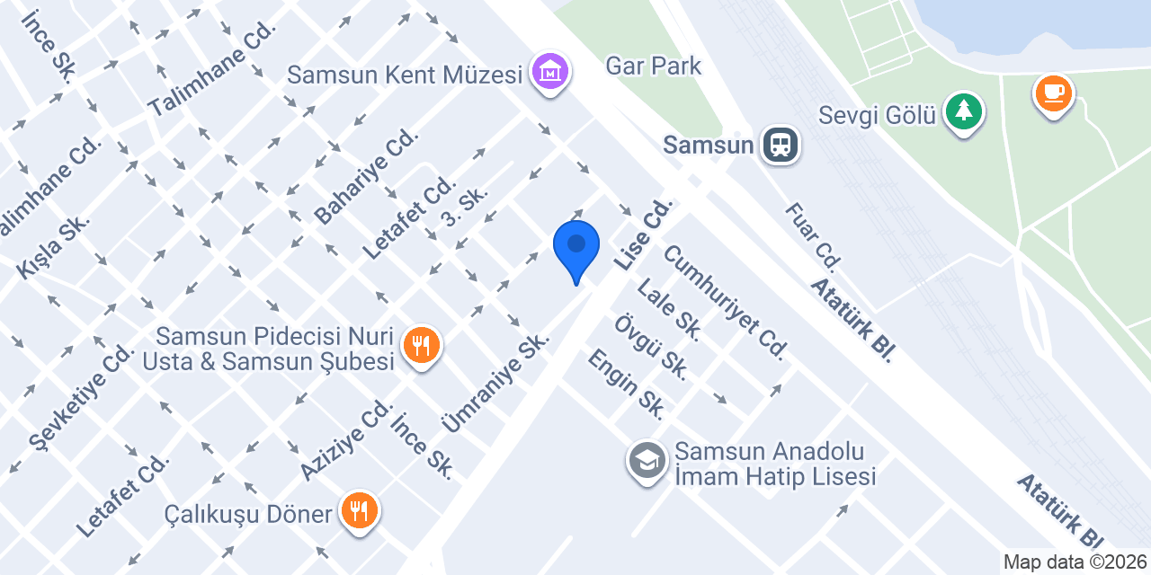 Özden Motorlu Araçlar konumu