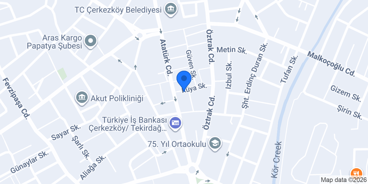 HAS Börek konumu