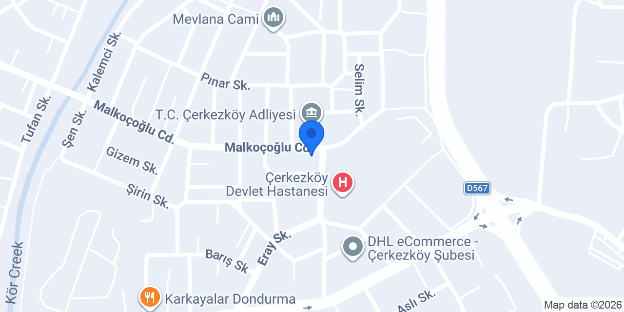 Derman Eczanesi konumu