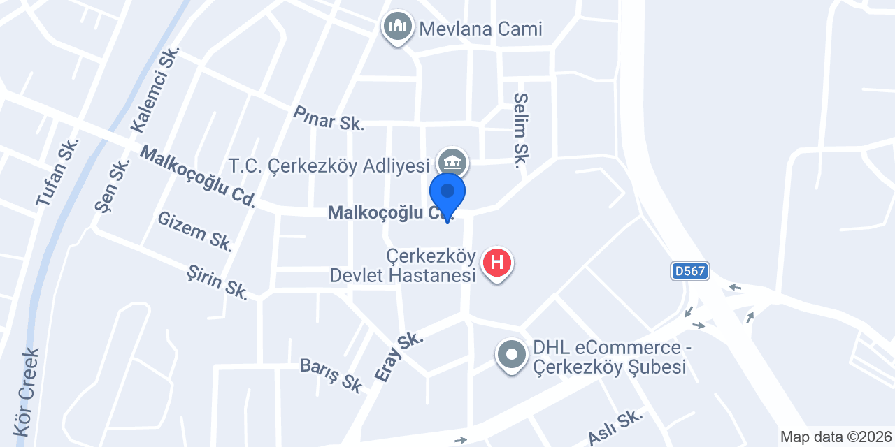 Av. Ayşegül Bektaş Gülmen konumu