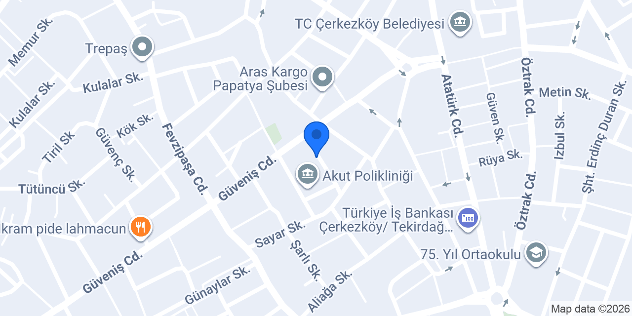 ATMACA İLETİŞİM konumu