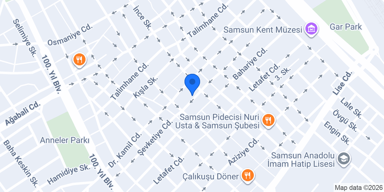 Bil Dershaneleri konumu