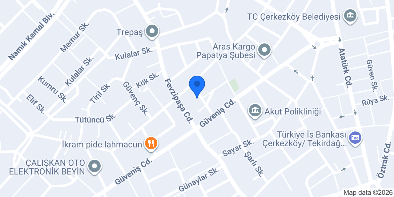 Gaye Eczanesi konumu