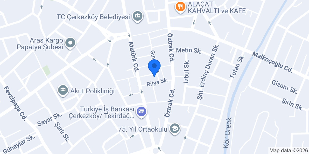 Mete Demir 2 Bayan Kuaförü konumu