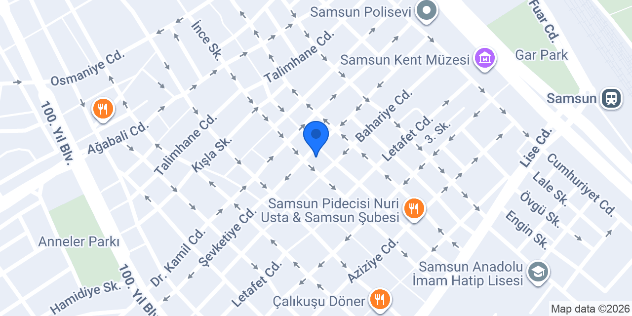 SAMSUN AYDIN MOBİLYA konumu