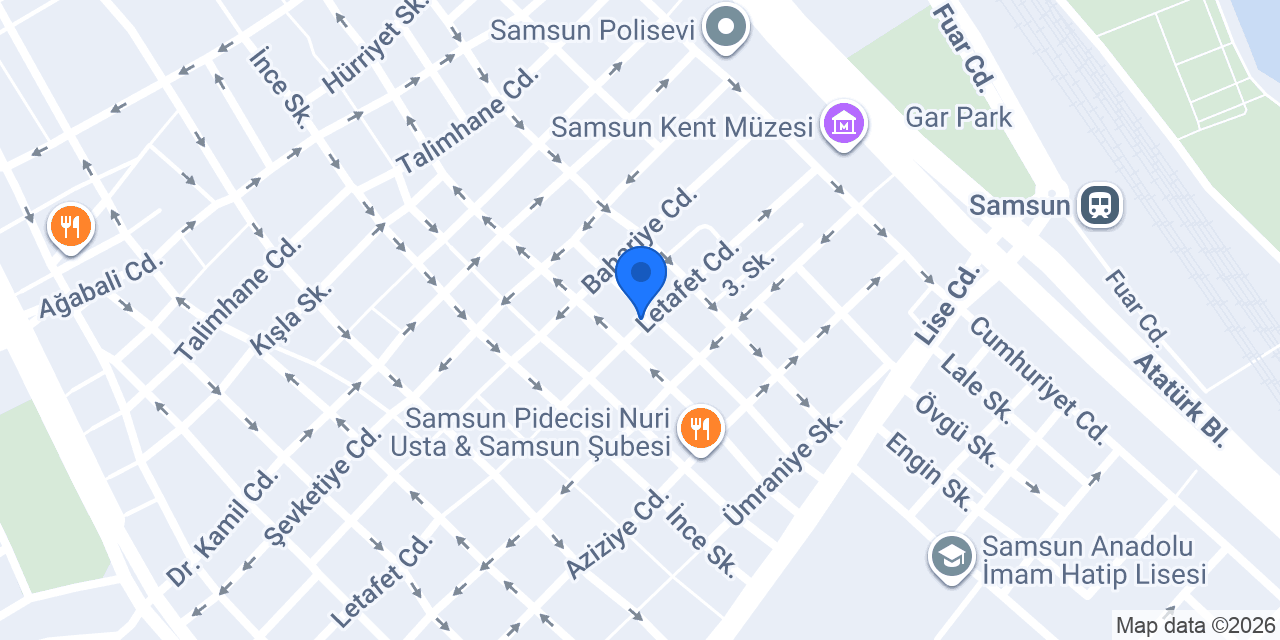 samsun cocuk bakici konumu