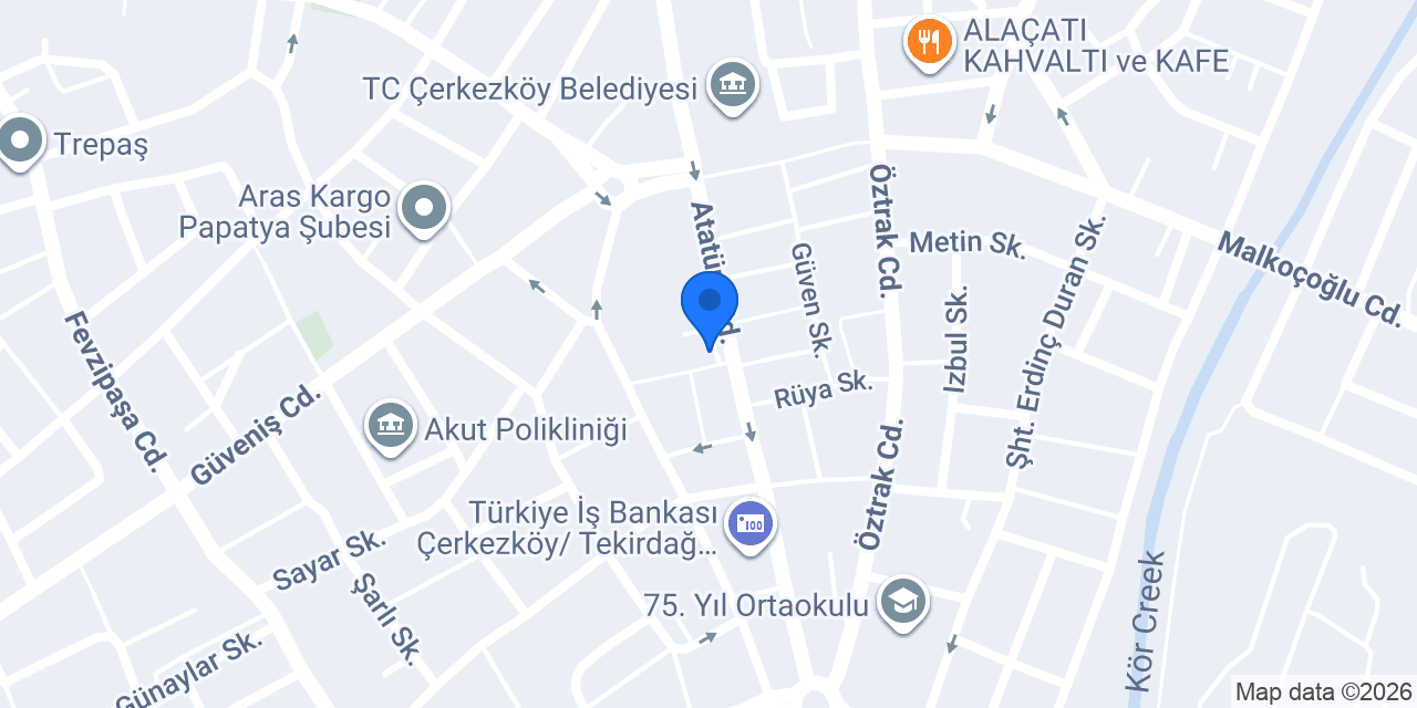 Avukat Akif YILDIZ konumu