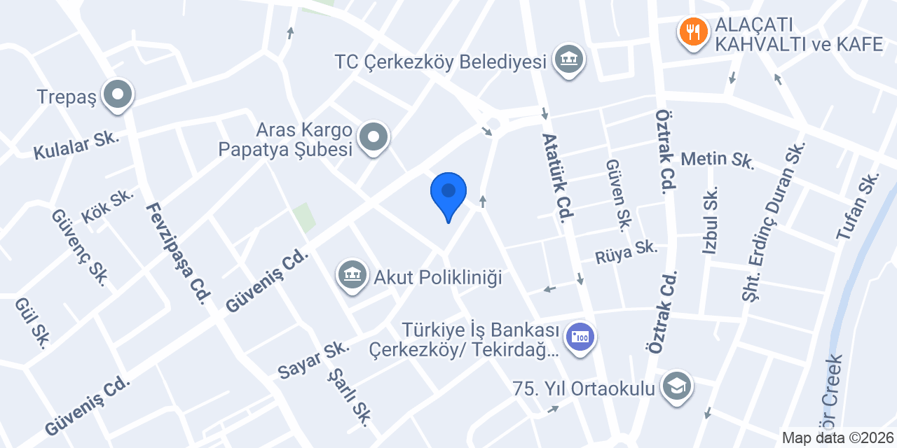 Berk Ercan Mimarlık konumu