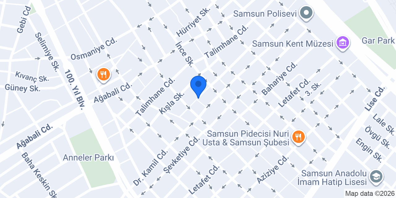 Samsun Pilavcısı konumu