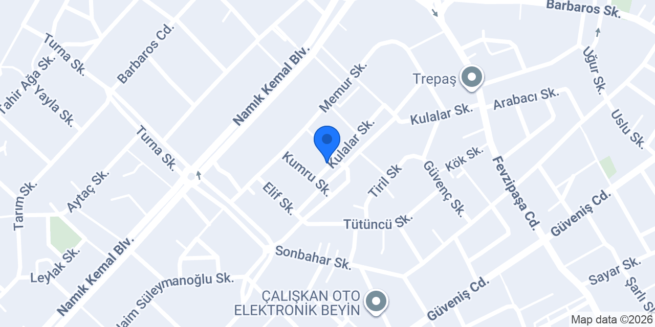 TEKİRDAĞ SOLAR ENERJİ konumu