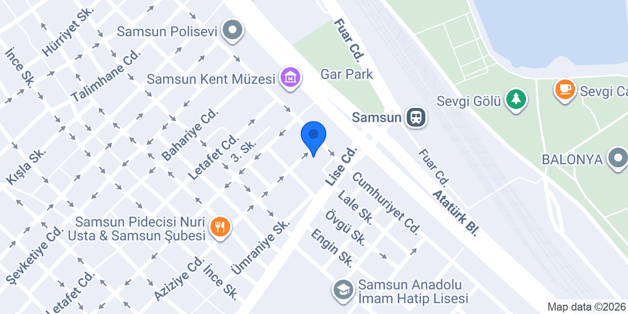 AZER EMLÂK konumu