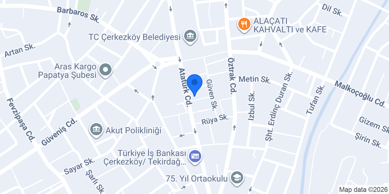 AVUKAT YUNUS TOSUN konumu
