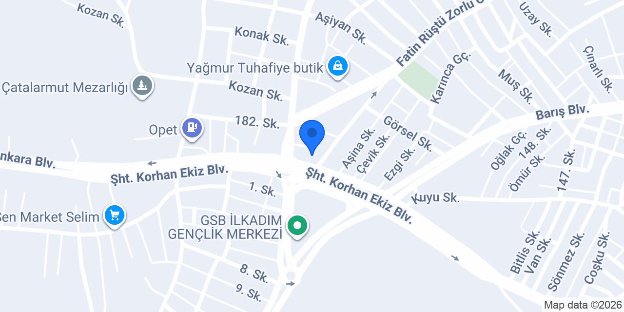 Sülün Kasap ve Restaurant konumu