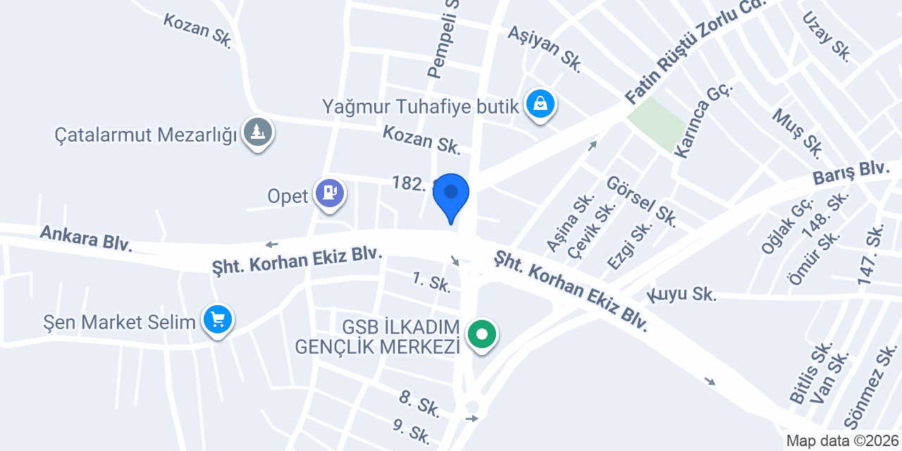 Dayıoğlu unlu Gıda konumu