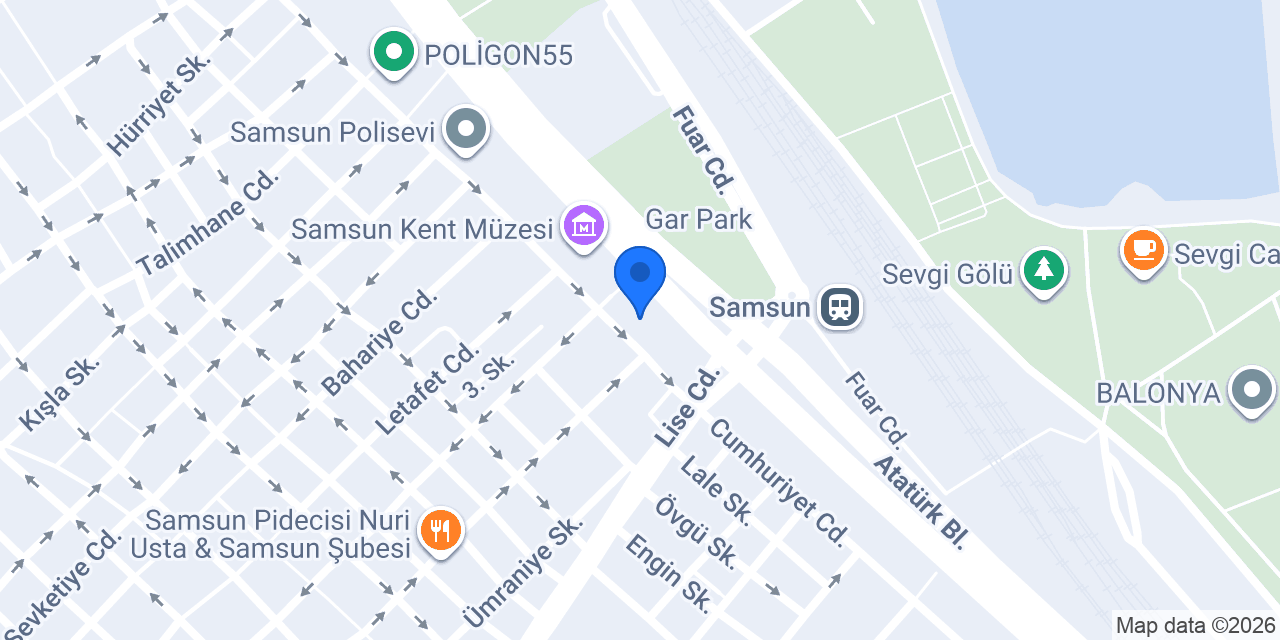 OKADOOR KAPI SİSTEMLERİ SHOWROOM konumu