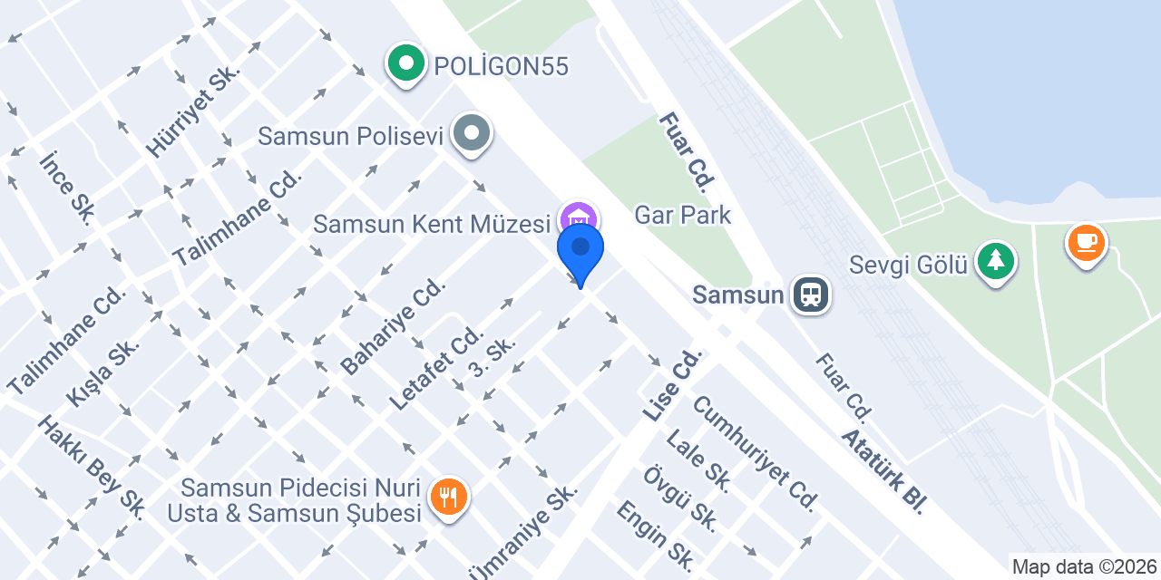 Kuzey Hukuk Bürosu konumu
