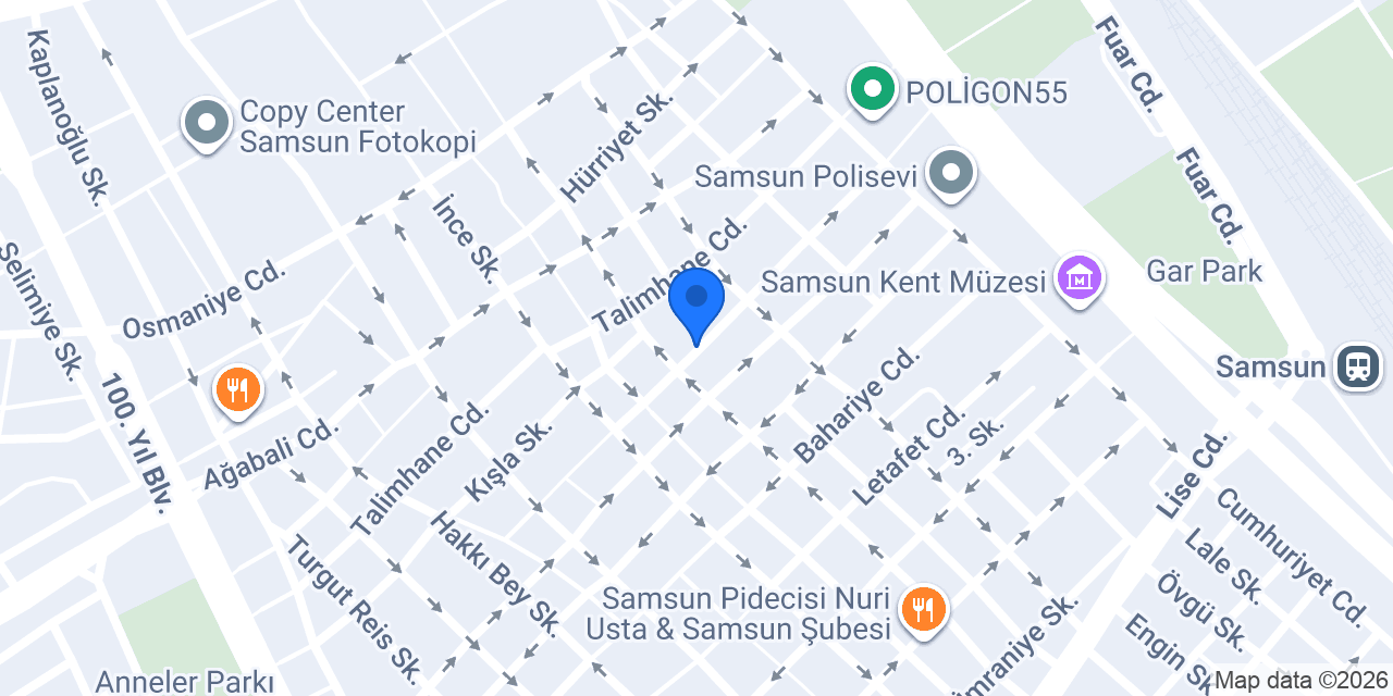 Açı Özel Öğretim Kursu konumu