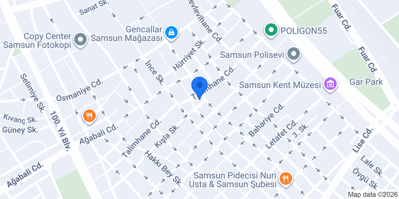 Ervam Gümüş konumu
