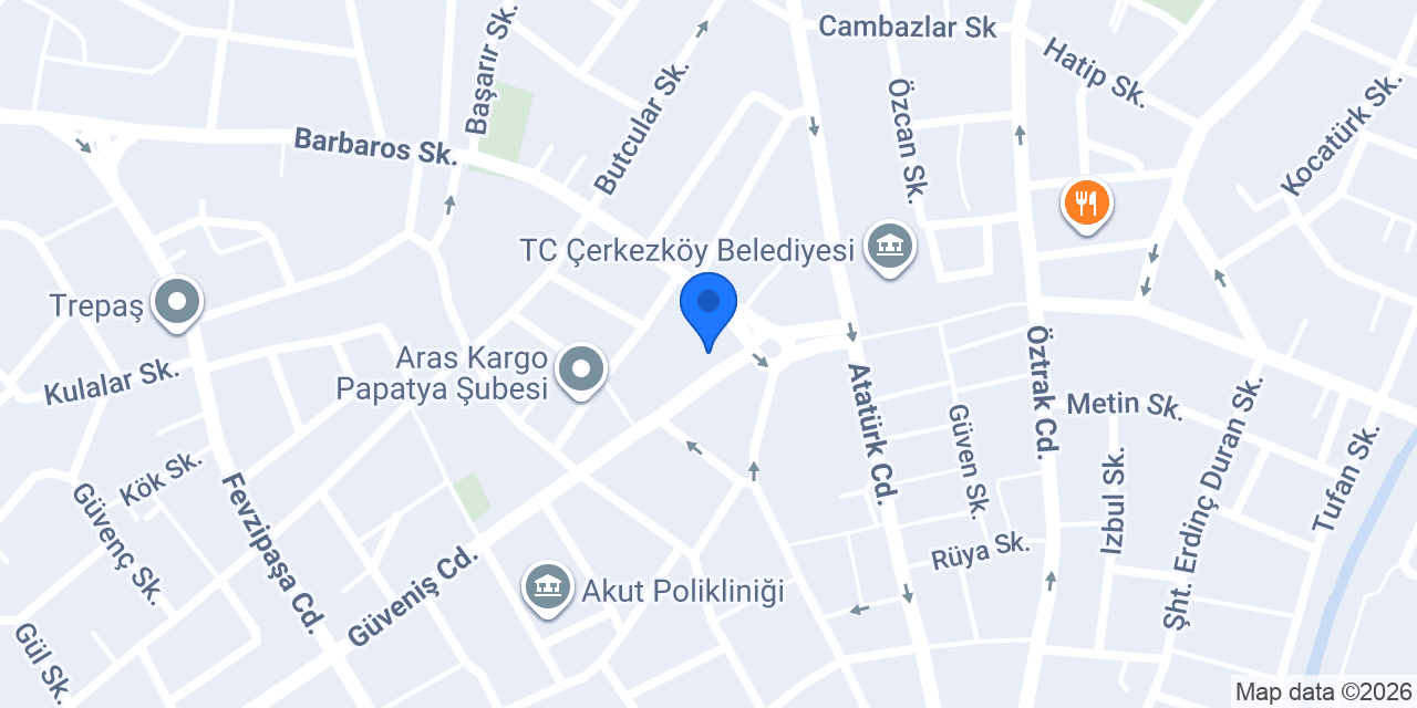 Yaşar Balıkçılık konumu