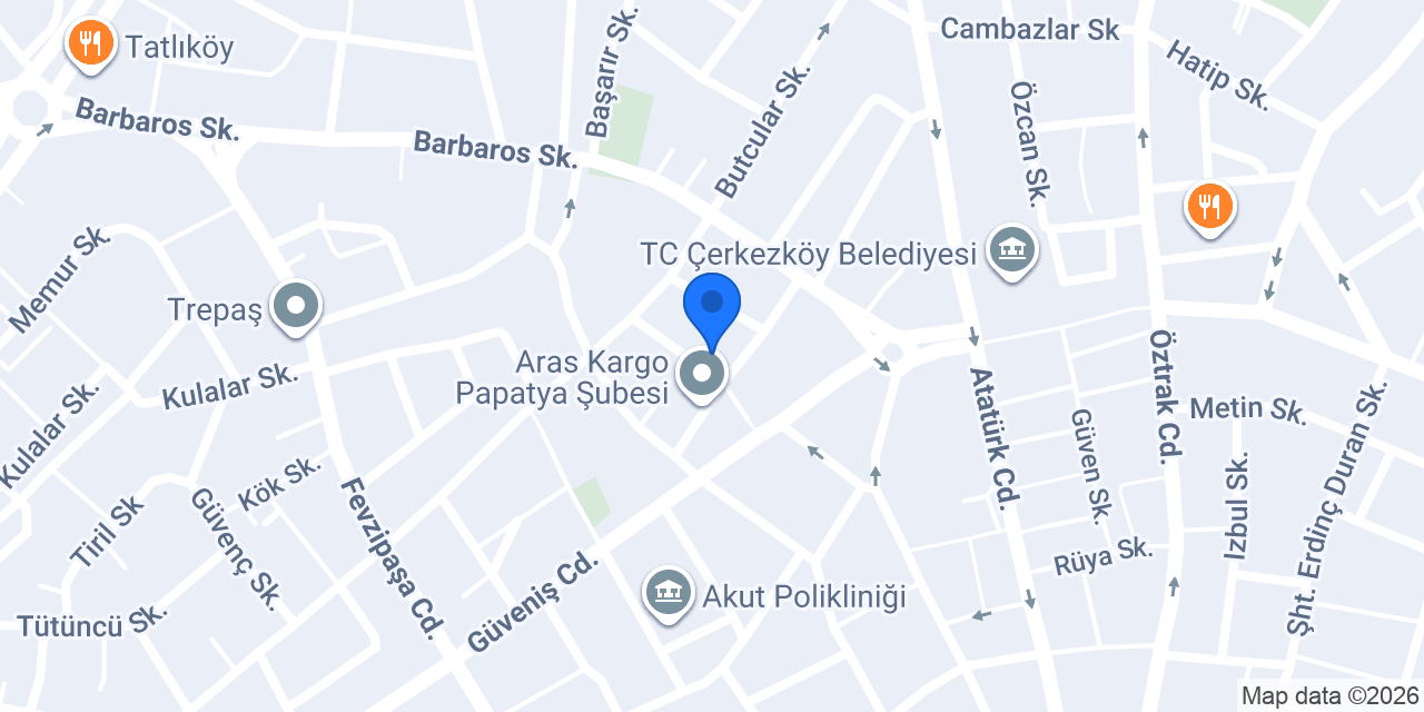 Şentürk Eczanesi konumu