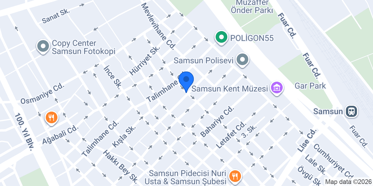 Tarhan Eczanesi konumu