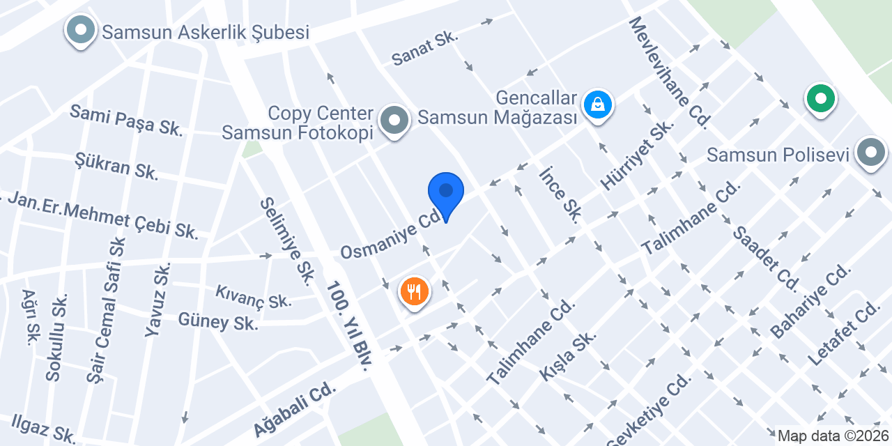 GRAFİ COPY CENTER konumu