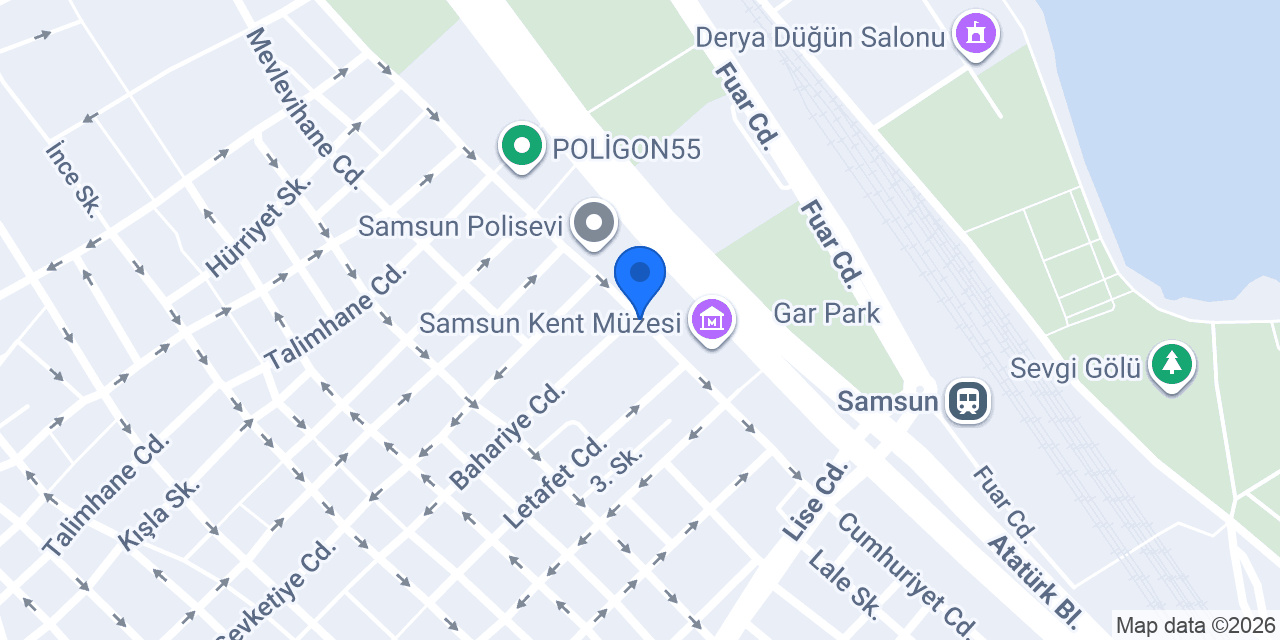 Samsun Barosu konumu
