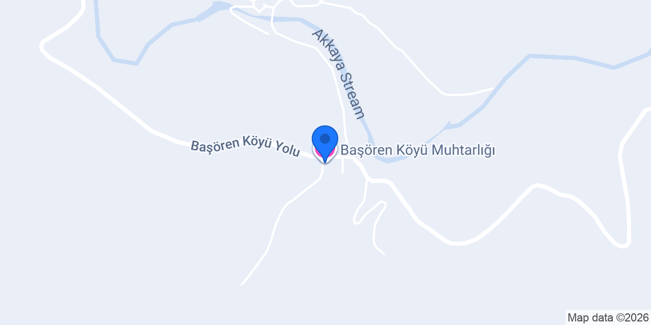 Başören Köyü Muhtarlığı konumu