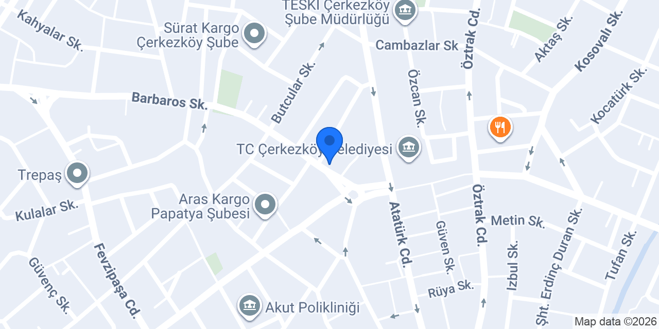 Kerem Bayan Kuaförü konumu