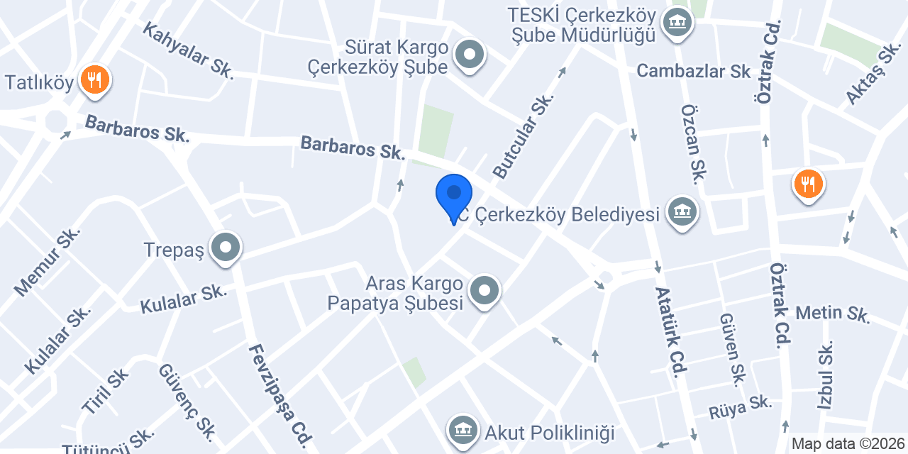NF Bayan Kuaförü konumu