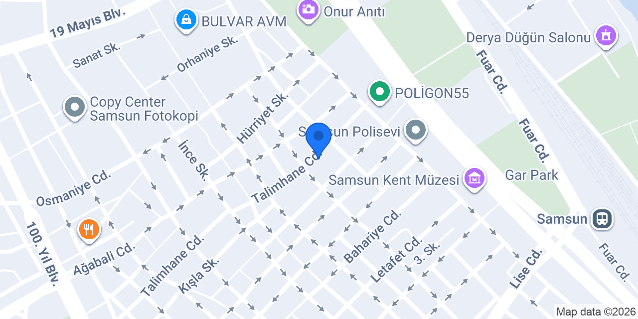 Yildizoglu Hotel konumu