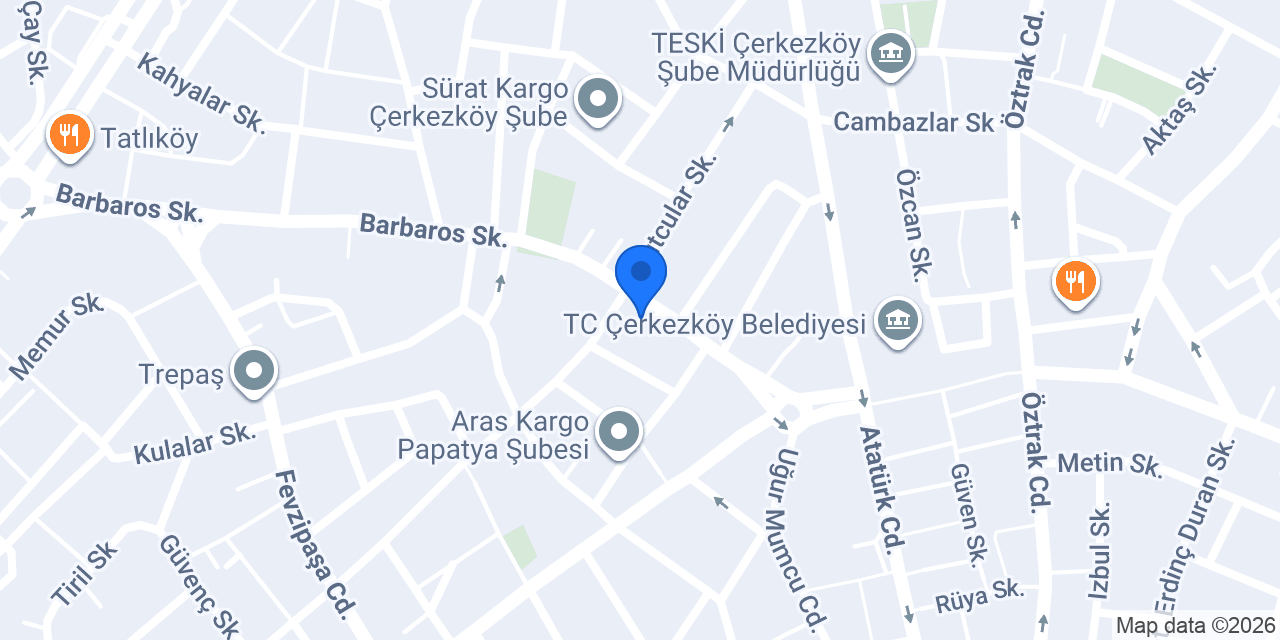 EKLER SARAYI konumu