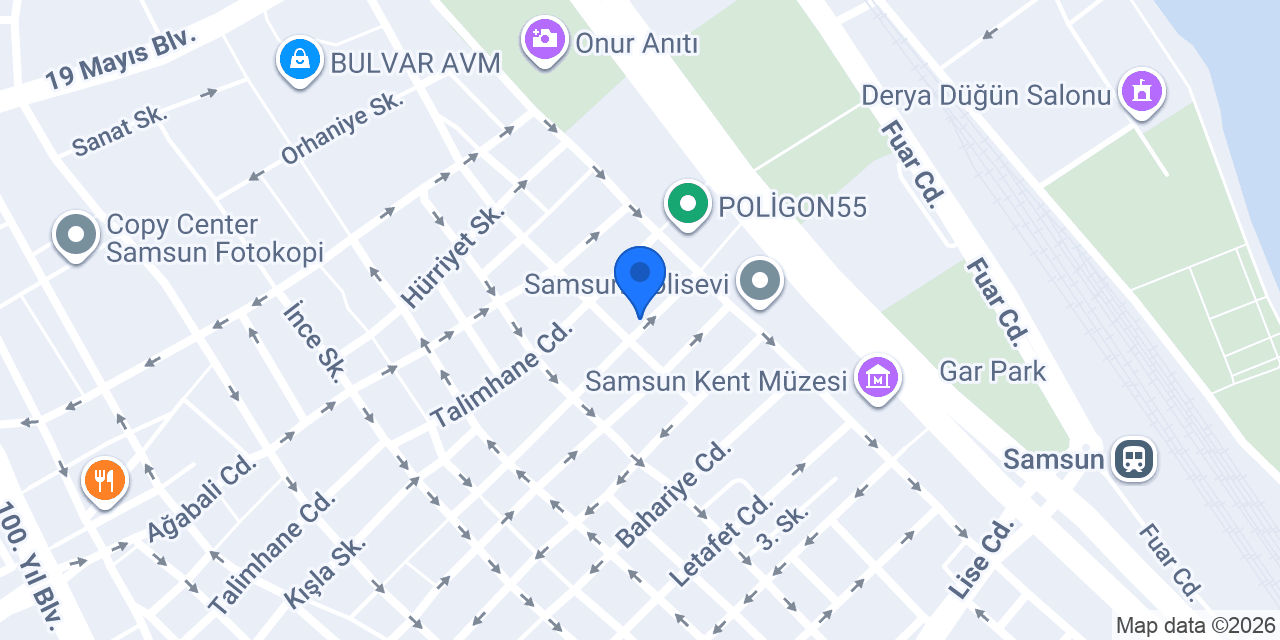 Ceylan Hukuk Bürosu konumu