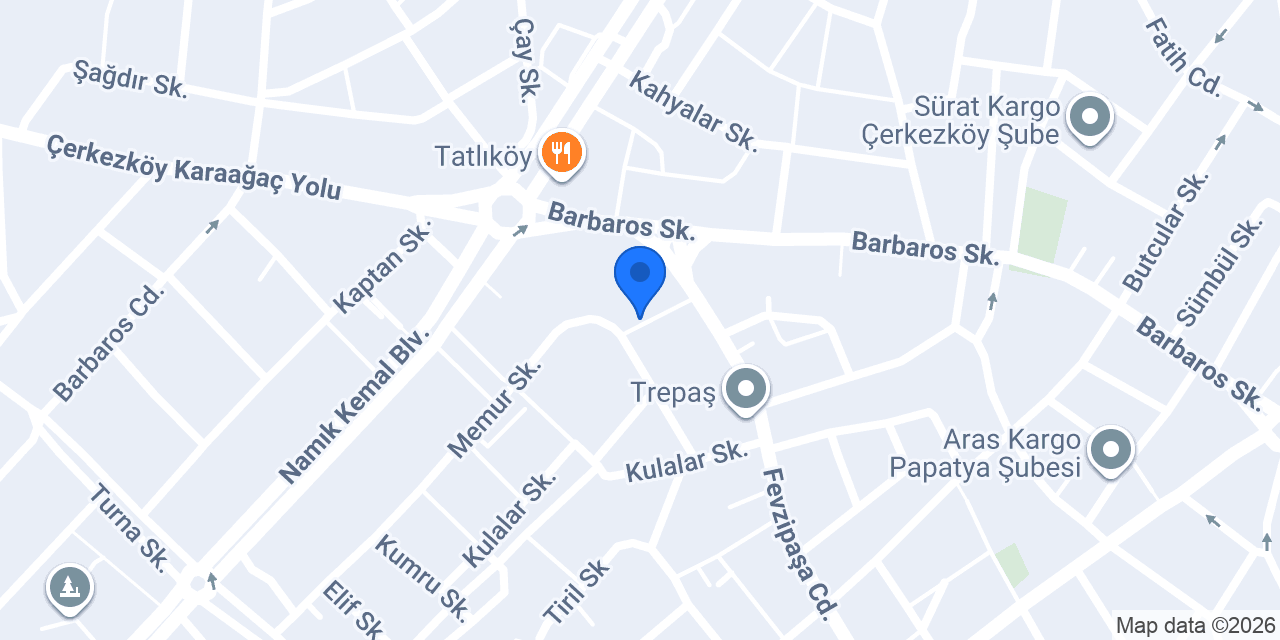 Gamze Petshop konumu