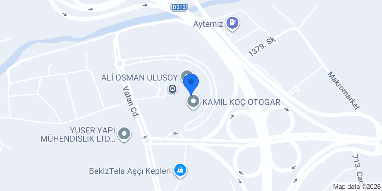 Özgül Bafra Seyahat konumu