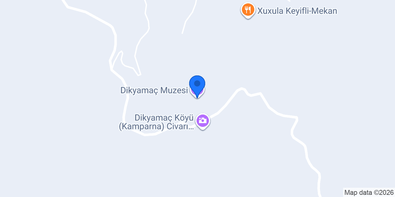 Dikyamaç Muzesi konumu