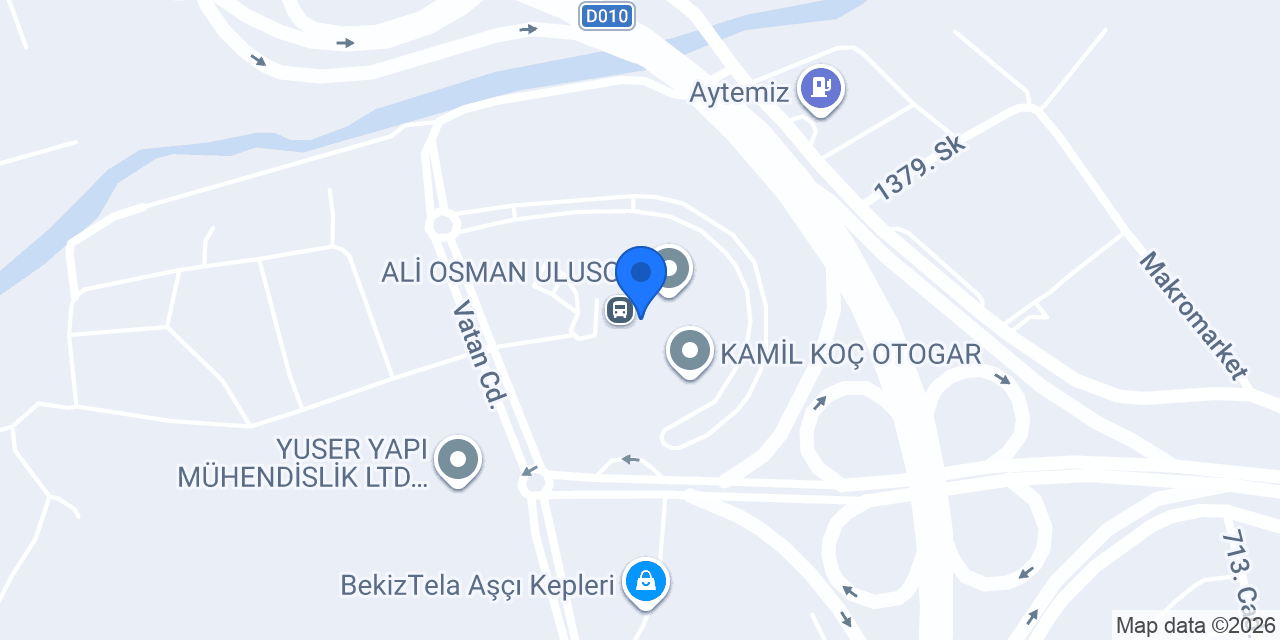 Samsun Gıda konumu