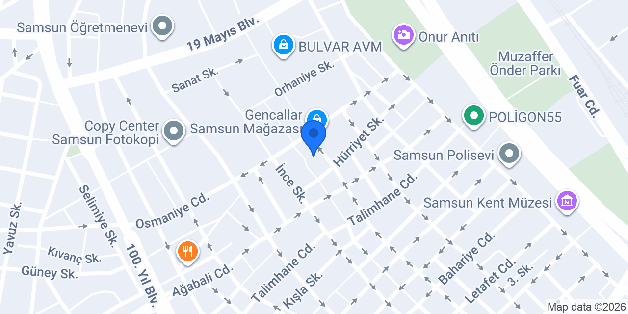 KÖRİ CAFE/RESTORANT konumu
