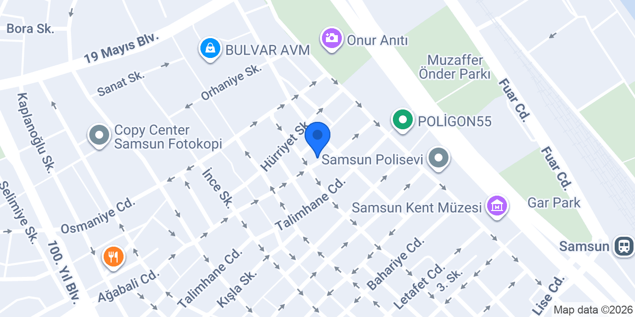 Kafkas Danışmanlık Tercüme Bürosu konumu