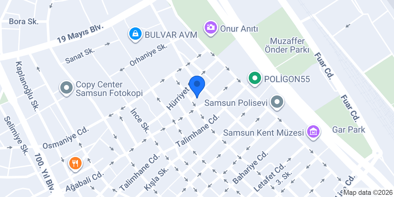 Avrupa Pansiyon konumu